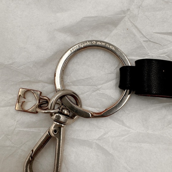 Kate Spade leather key chain/purse charm - Picture 7 of 7